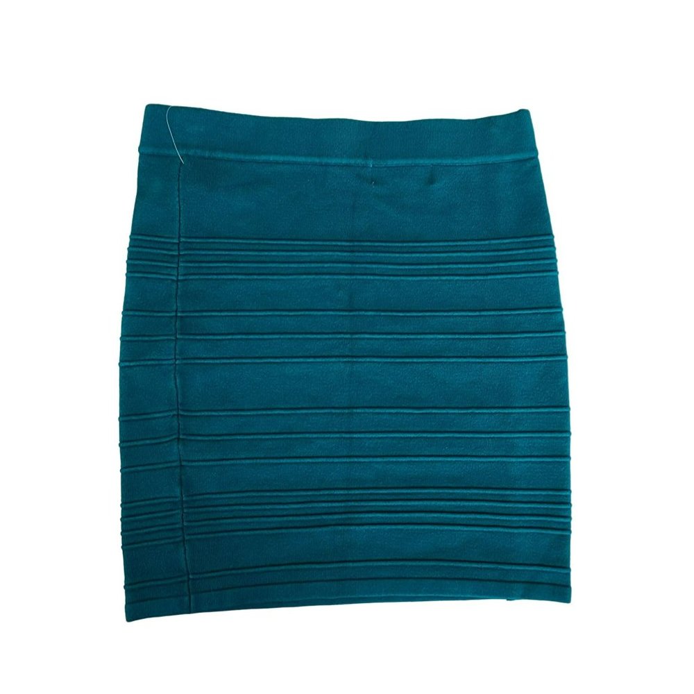 Green Knit Skirt Medium